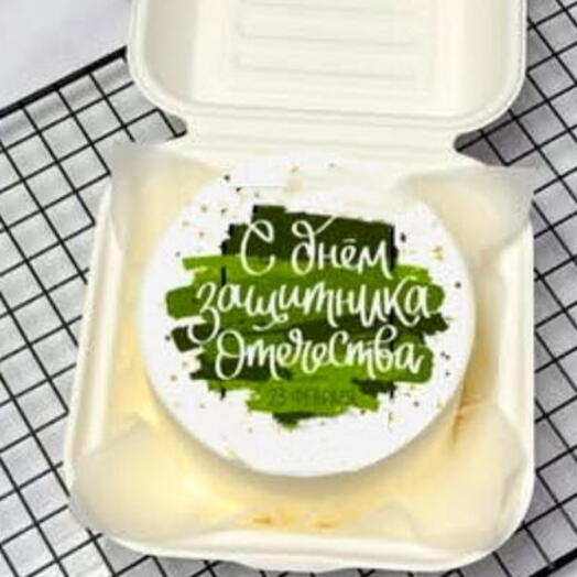 Бенто торт на 23 февраля 2