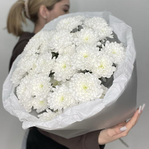 Букет из кустовой хризантемы 505