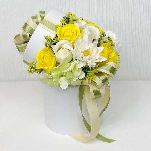 Букет из мыла Пожелание радости