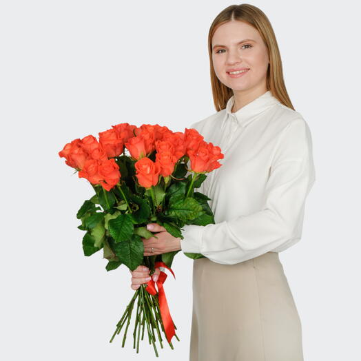 Букет из 25 роз Вау