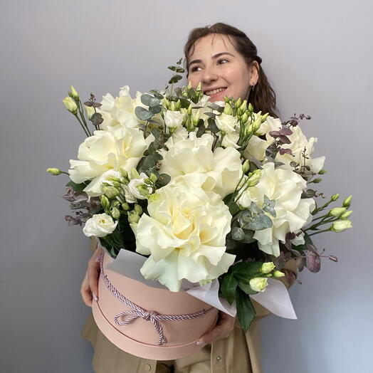 Цветы в коробке