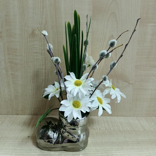 Кашпо сапожок