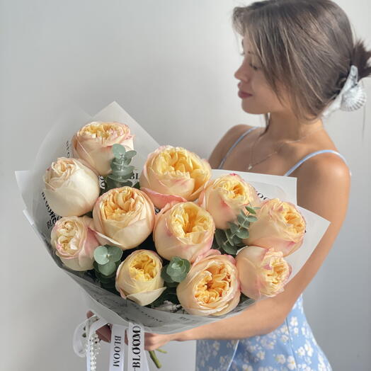 Сливочный монобукет