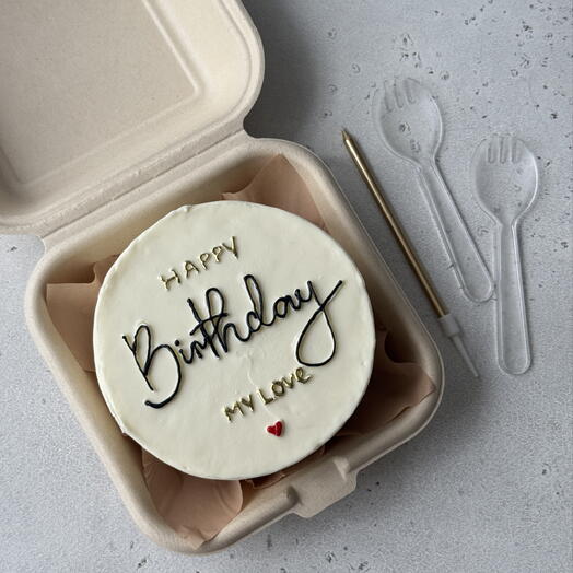 Бенто торт happy Birthday my love