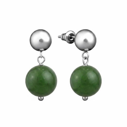Серьги BASIC 8 FOREST