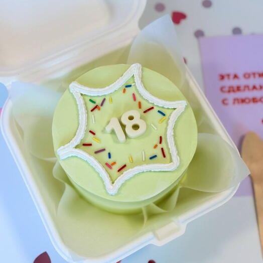 Бенто-торт «18»