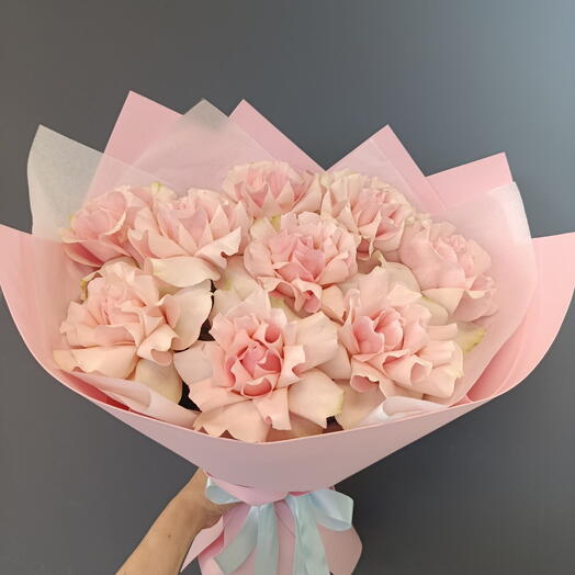 Нежный букет из французских роз 💗💗💗
