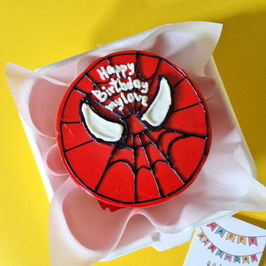 Бенто-торт Человек-паук Spider man мальчику, парню, мужчине, мужу на день рождения