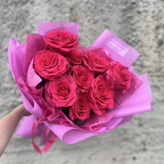 9 роз для неё 💗