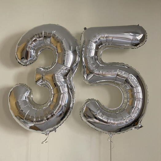 Шар цифра 35