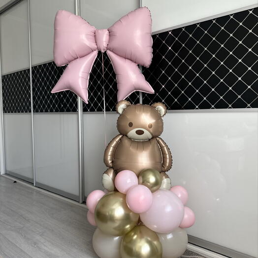 Набор воздушных Шаров для девочки 👧🏻🎀