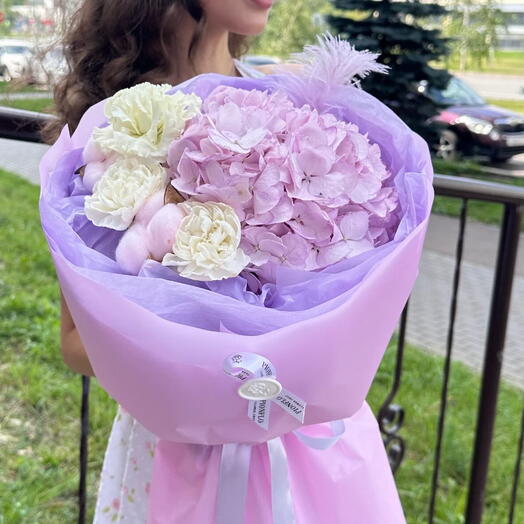 Лавандовый десерт