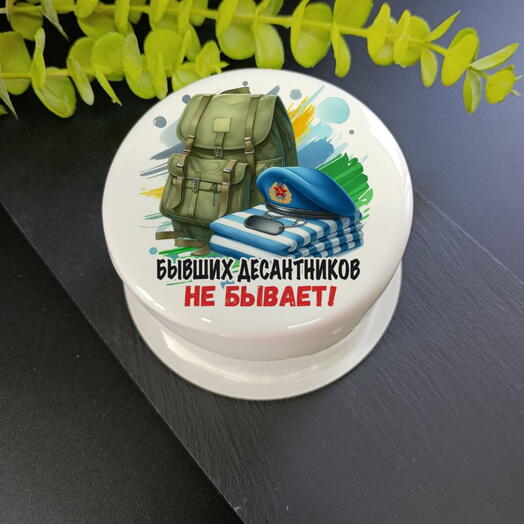 Бенто торт муссово-бисквитный десантнику
