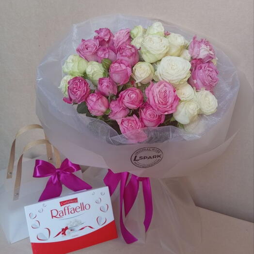 Mix Roses + Rafaello