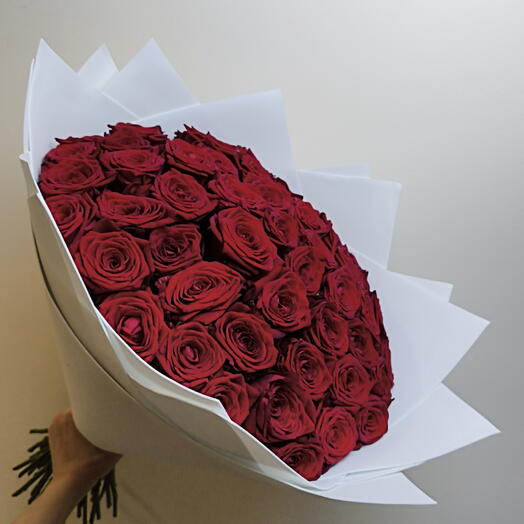 Букет из 51 красной розы🌹