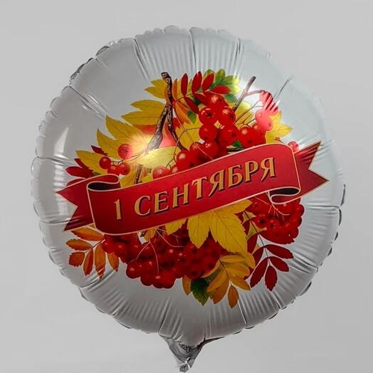 Шар для учителя с рябиной