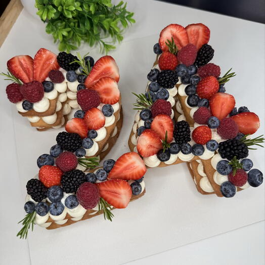 Торт цифра (любая), торт на день рождения 🎂