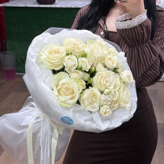 Букет "Белое совершенство"
