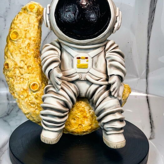 3D торт «Космонавт на луне»