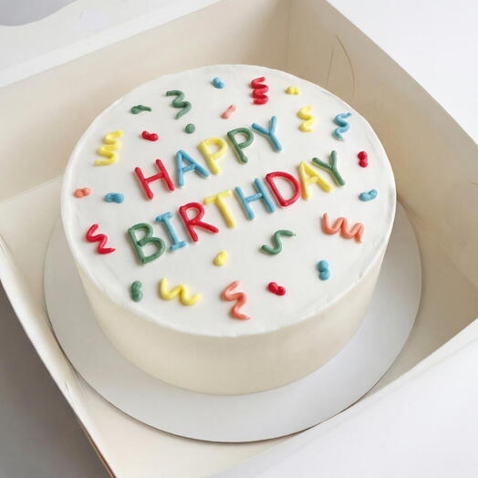 Бенто-торт «С днем рождения» (Happy Birthday)