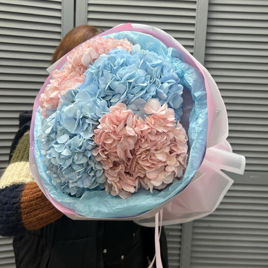 Букет из гортензий 💖
