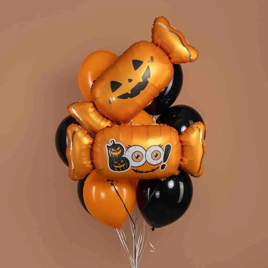 Фонтан из шаров на Хэллоуин 12 шт