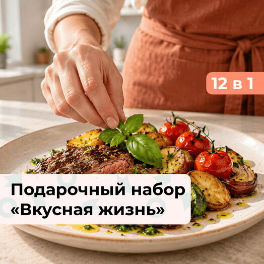 12 в 1 Вкусная жизнь. Подарочный набор кулинарных программ