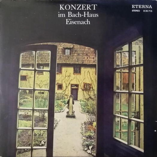 Винтажная пластинка Johann Sebastian Bach / Бах — Konzert Im Bach-Haus Eisenach, EX