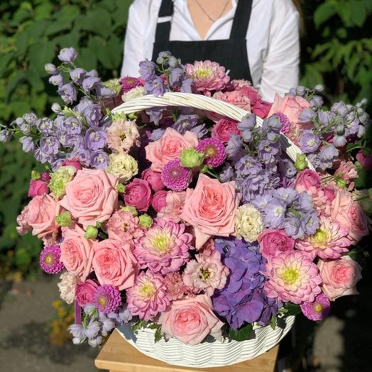 Корзина Luxury Flowers XL Счастливый день