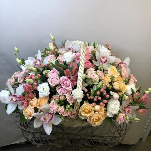 Cesta de flores