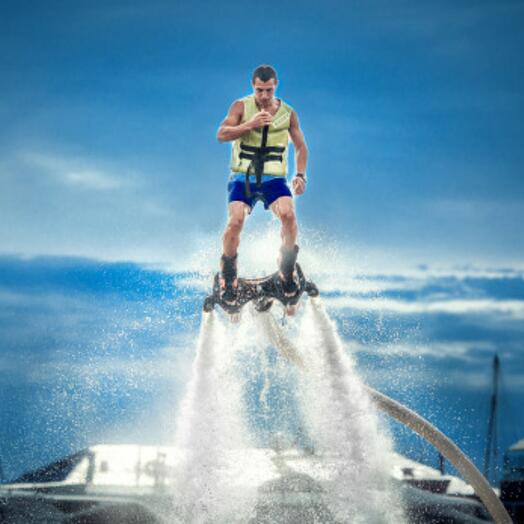 Flyboard flight for one person