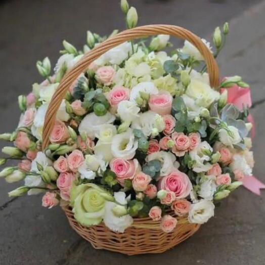 Корзина с цветами ххл
