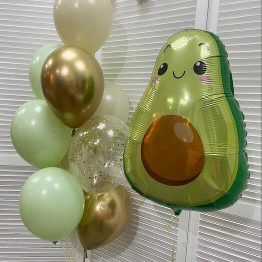 Avocado composition, 10 balls