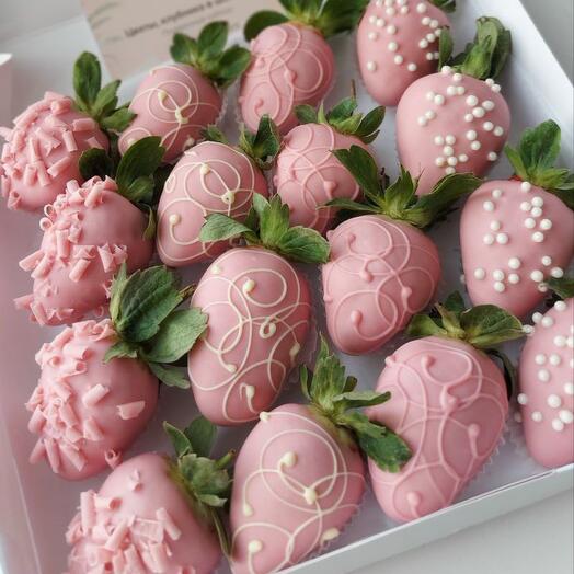 Strawberries in Belgian chocolate
