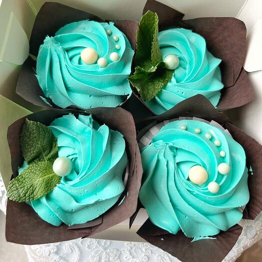 Cupcakes de menta