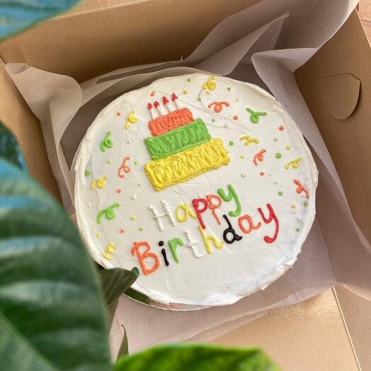 Бенто-торт Happy Birthday