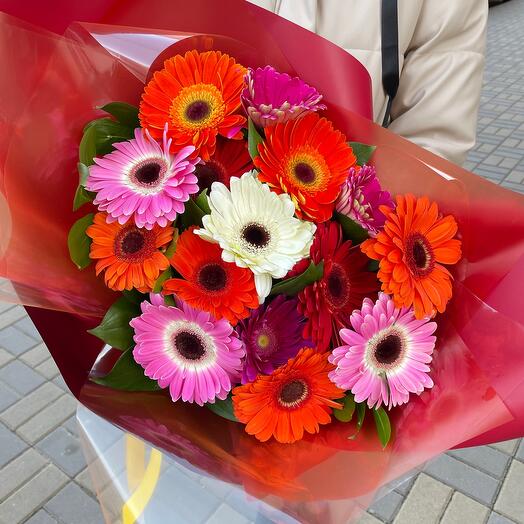 Bouquet with gerberas