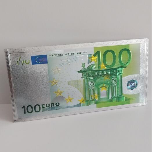 Sobre para dinero/tarjetas de regalo "100 Euros", 18 × 9 cm