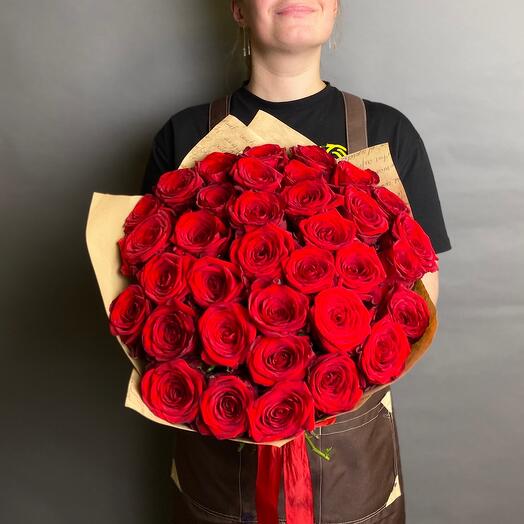 35 red Roses Russia