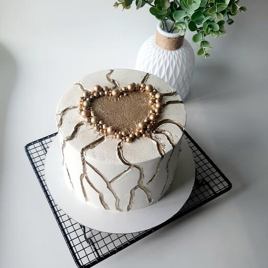 Торт Золотое сердце