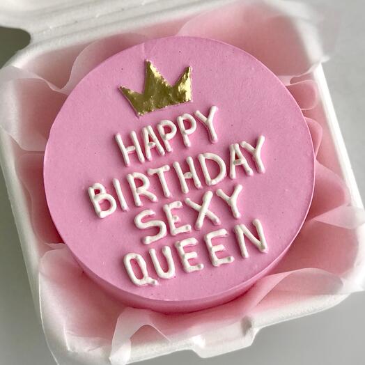 Бенто торт подруге на день рождения Sexy Queen