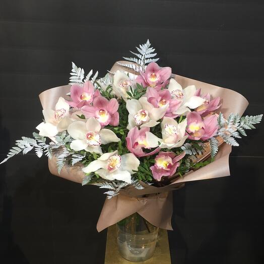 Bouquet with orchid