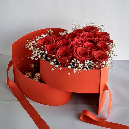 Sensational Red Roses Box