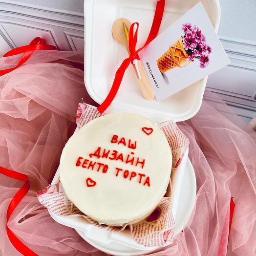Бенто-торт с вашим дизайном