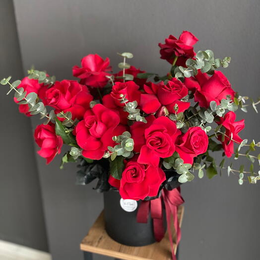 Roses in box