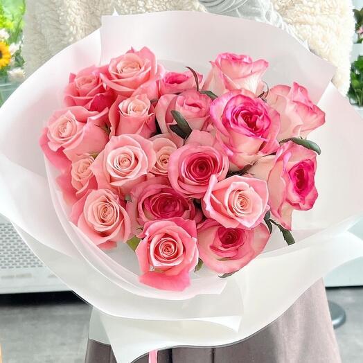 Ramo de rosas 19 piezas
