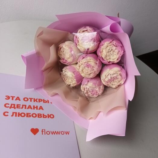 Шоколадные пионы