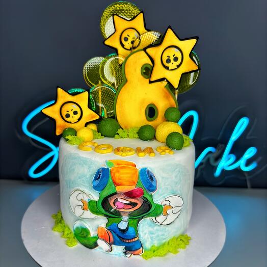 Торт «Brawl stars»