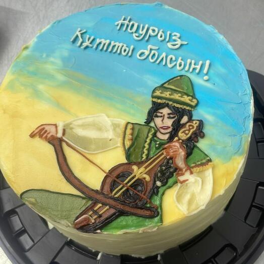 Бенто торт Наурыз Оранж Алматы