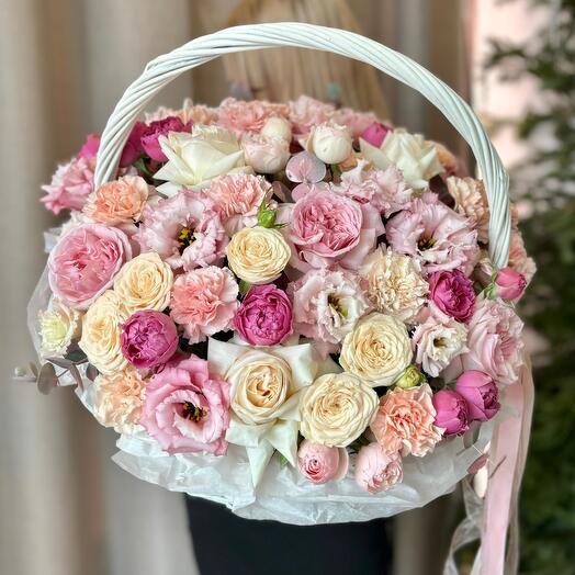 🌺🌺Корзина «Божественной» Джульетта, Мансфилд парк